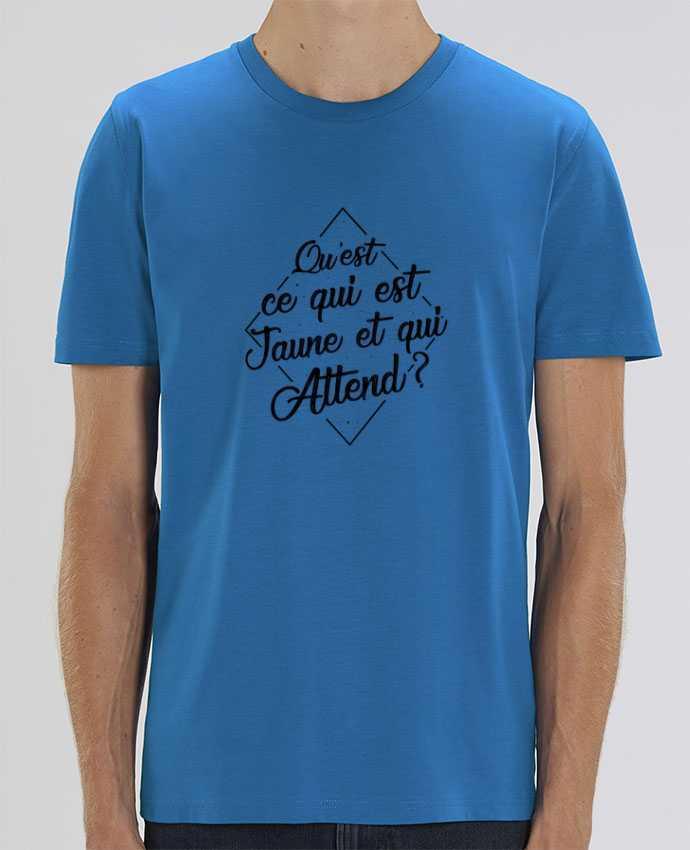 T-Shirt Qu'est ce qui est jaune et qui attend ? par tunetoo