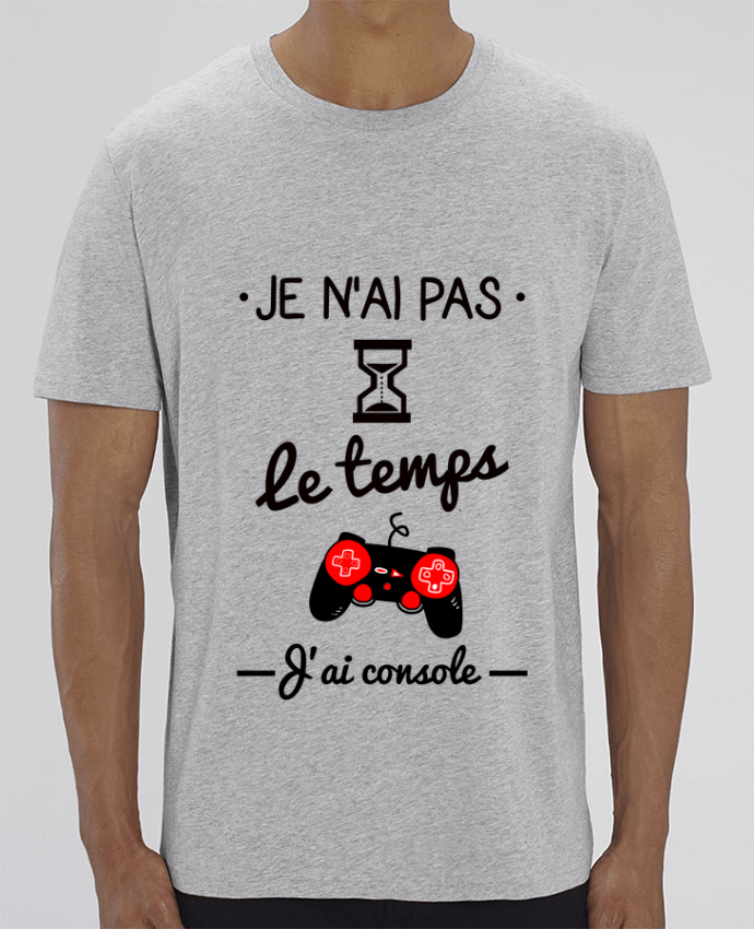 T-Shirt Pas le temps, j'ai console, tee shirt geek,gamer por Benichan