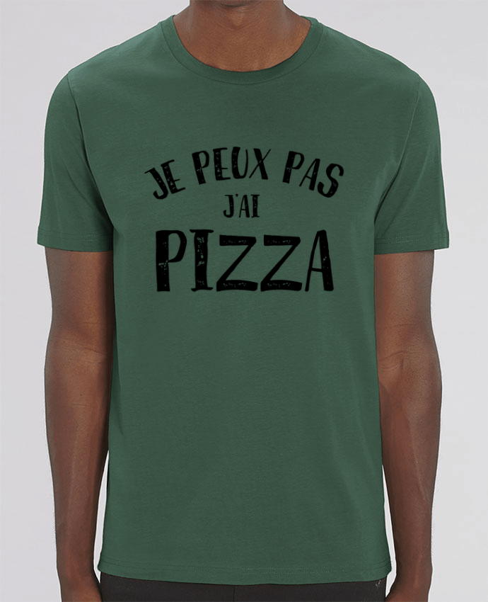 T-Shirt Je peux pas j'ai Pizza por L'Homme Sandwich