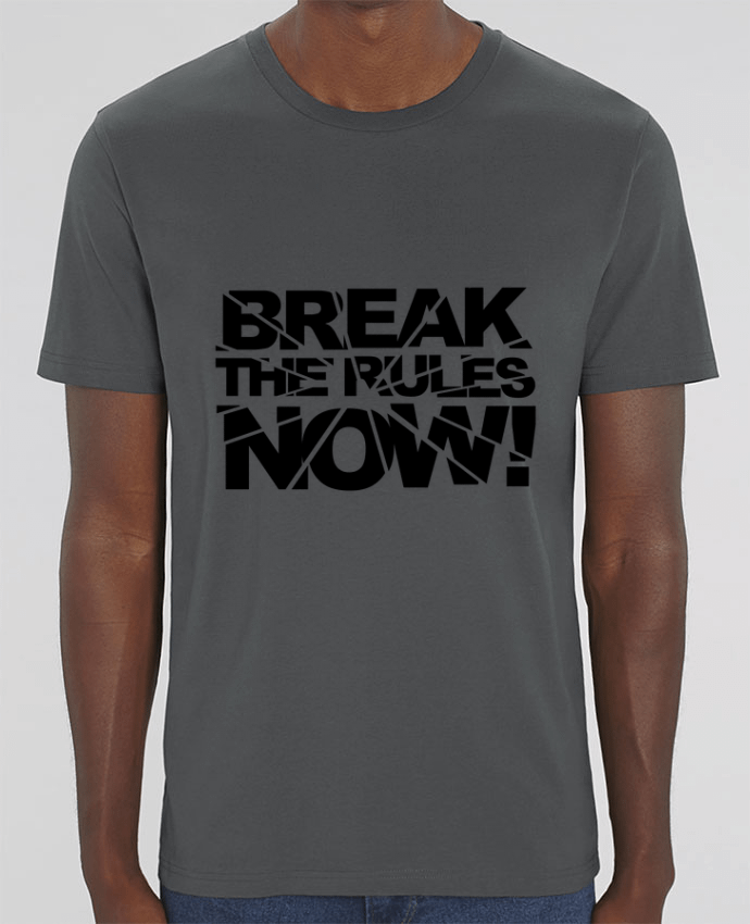 T-Shirt Break The Rules Now ! por Freeyourshirt.com
