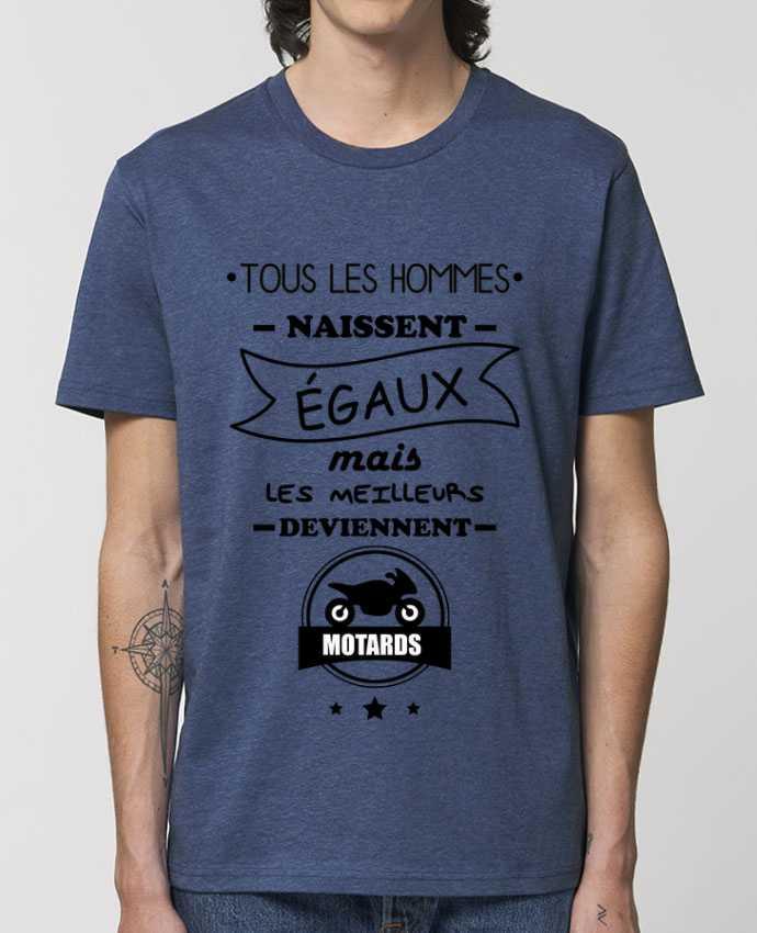T-Shirt Tous les hommes ... les meilleurs deviennent motard, moto by Benichan