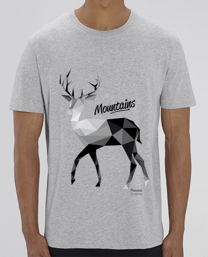 T-Shirt Mountains por Mauvaise Graine