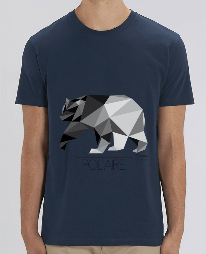 T-Shirt Ours polaire origami par Mauvaise Graine