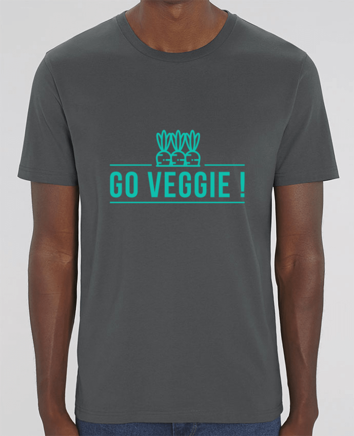 T-Shirt Go veggie ! by Folie douce