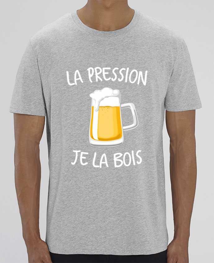 T-Shirt La pression je la bois por FRENCHUP-MAYO