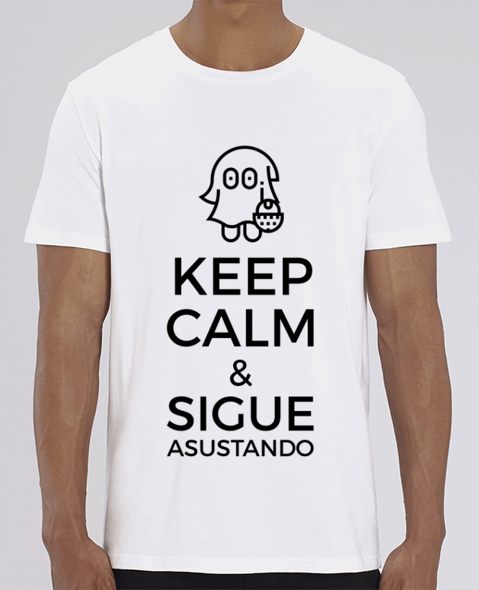 T-Shirt Keep Calm and Sigue Asustando par tunetoo