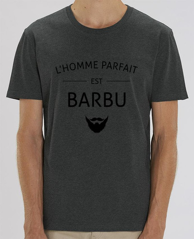 T-Shirt L'homme parfait est barbu par La boutique de Laura