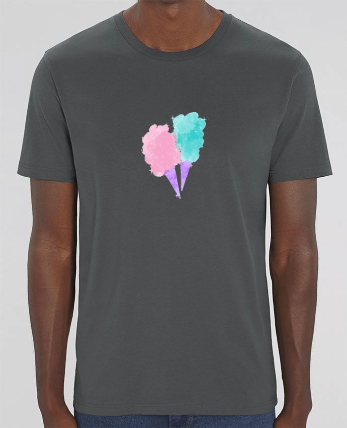 T-Shirt Watercolor Cotton Candy by PinkGlitter