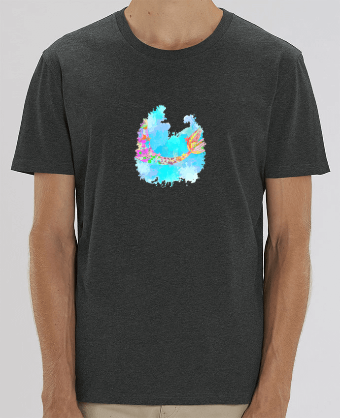 T-Shirt Watercolor Mermaid por PinkGlitter