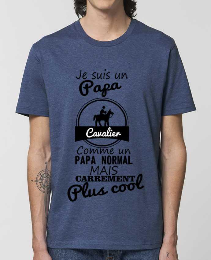 T-Shirt Je suis un papa cavalier comme un papa normal mais carrément plus cool by Benichan