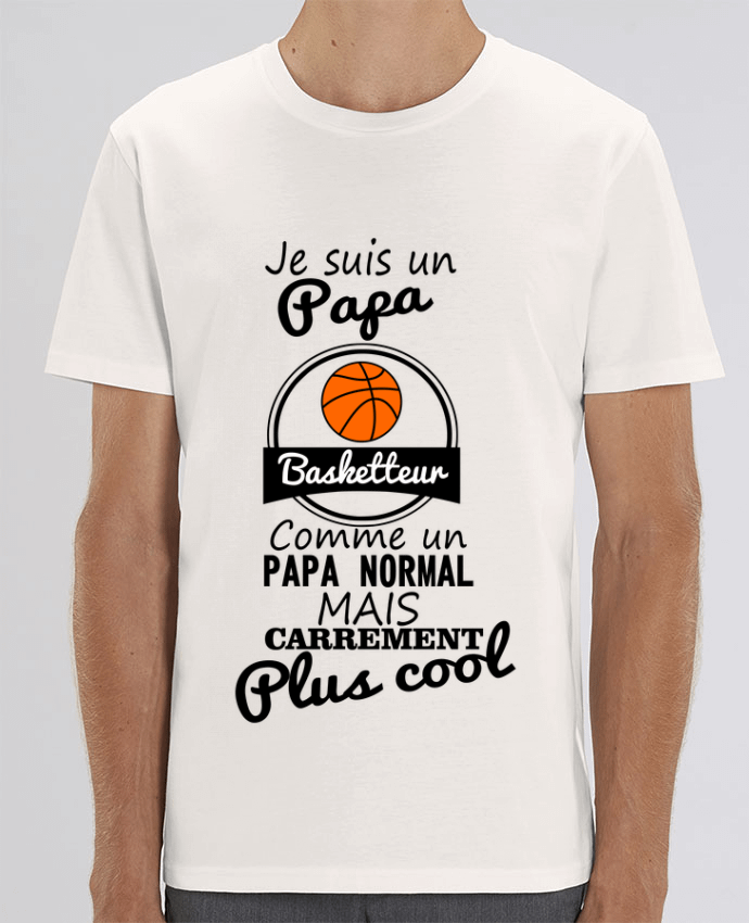 T-Shirt Je suis un papa basketteur comme un papa normal mais carrément plus cool by Benichan