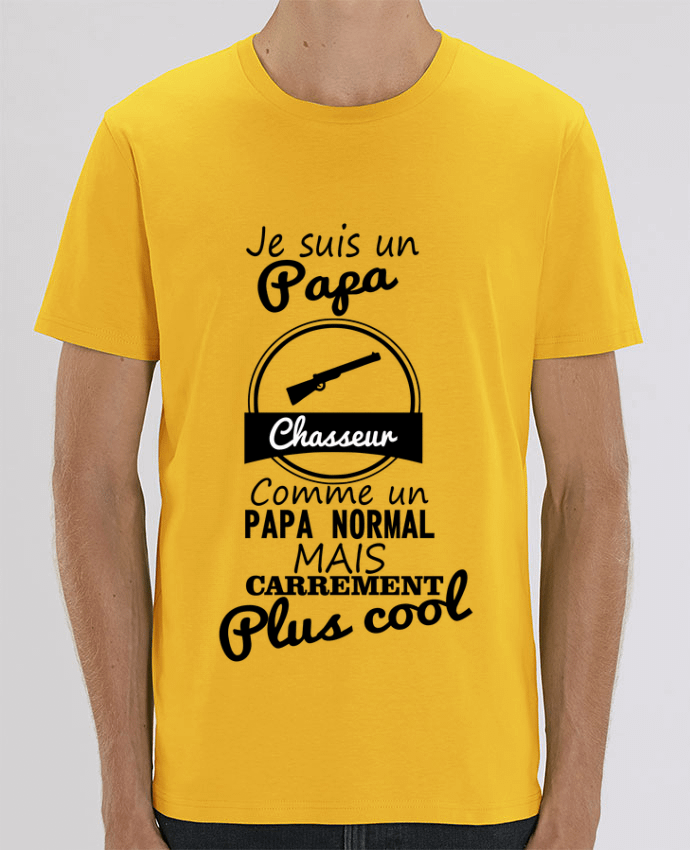 T-Shirt Je suis un papa chasseur comme un papa normal mais carrément plus cool by Benichan