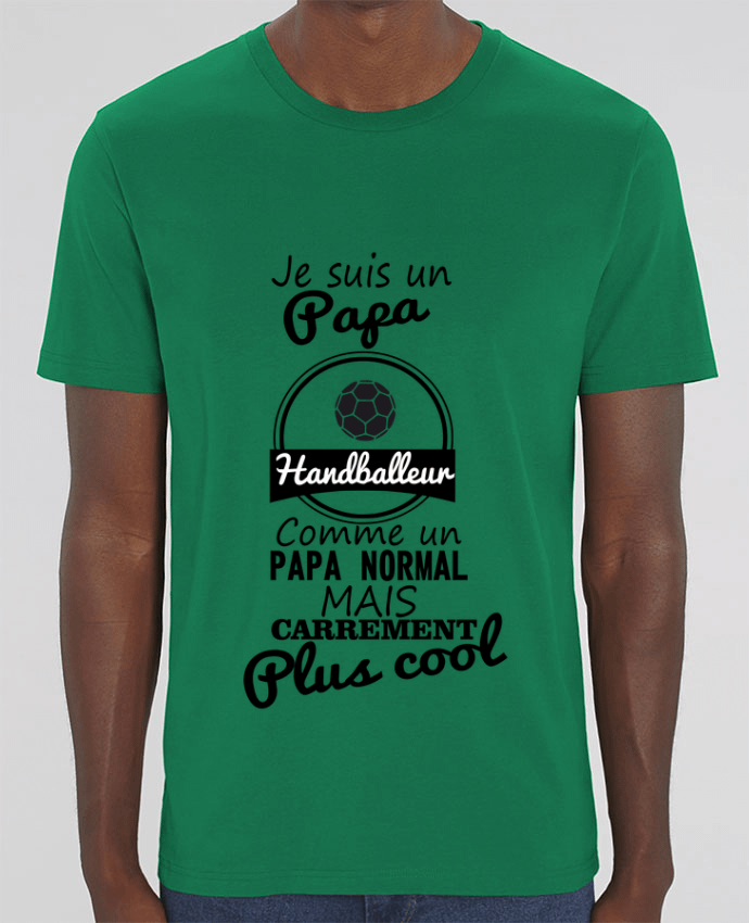 T-Shirt Je suis un papa handballeur comme un papa normal mais carrément plus cool by Benichan
