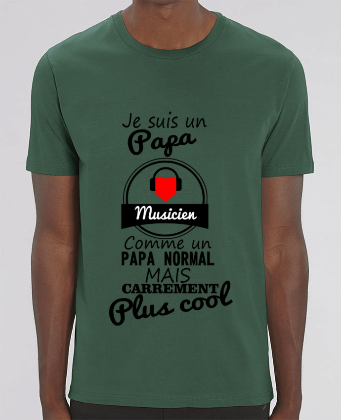 T-Shirt Je suis un papa musicien comme un papa normal mais carrément plus cool by Benichan