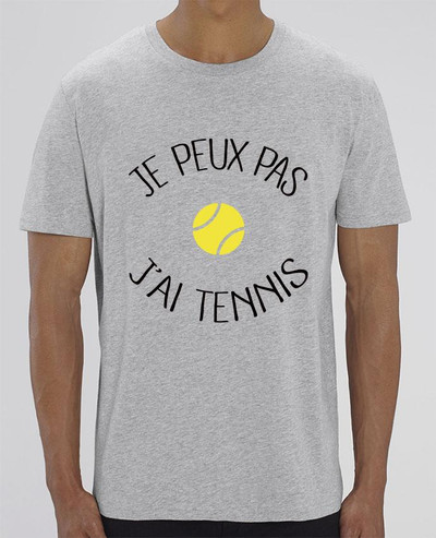T-Shirt Je peux pas j'ai Tennis par Freeyourshirt.com