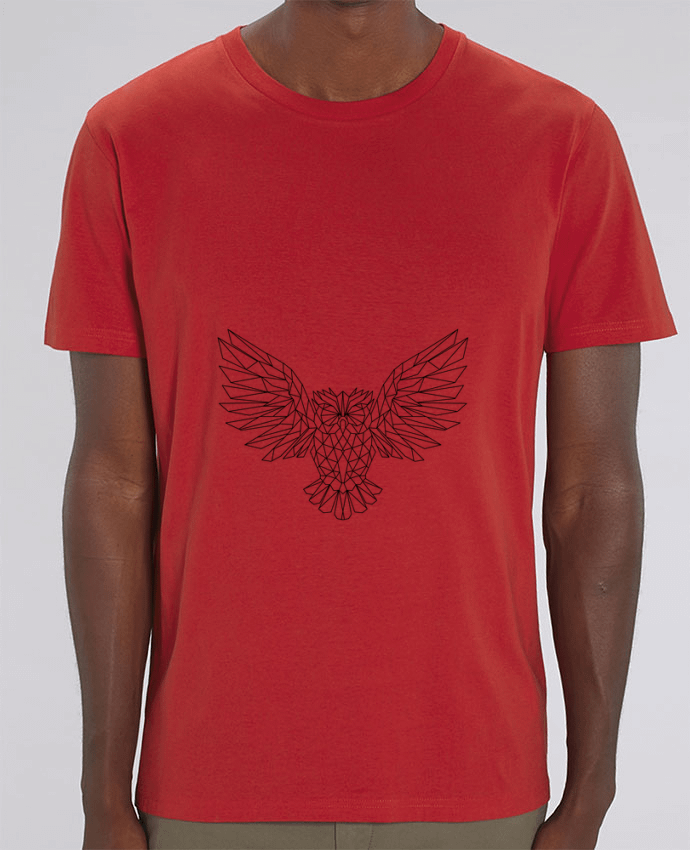 T-Shirt Geometric Owl par Arielle Plnd