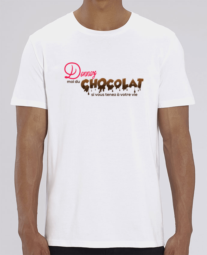 T-Shirt Donnez moi du chocolat !! por tunetoo