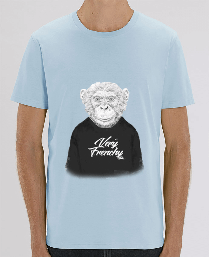T-Shirt Monkey Very Frenchy por Bellec