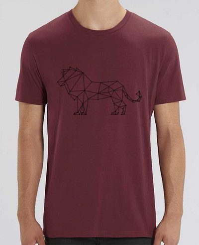 T-Shirt Origami lion par /wait-design