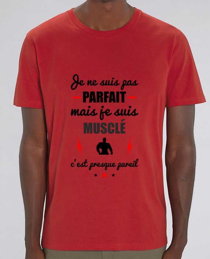 T-Shirt Je ne suis pas byfait mais je suis musclé c'est presque byeil by Benichan