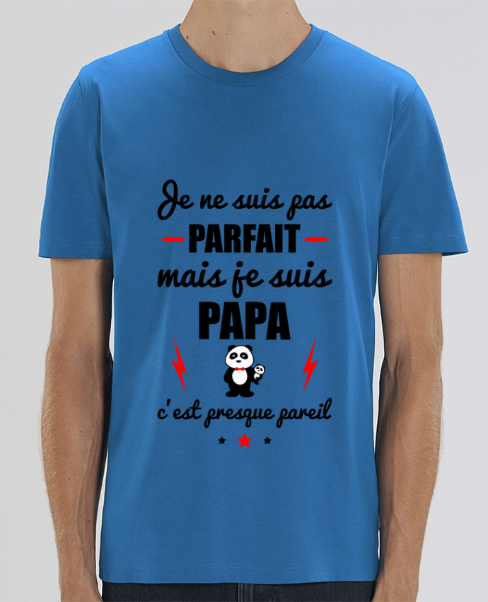 T-Shirt Je ne suis pas byfait mais je suis papa c'est presque byeil by Benichan