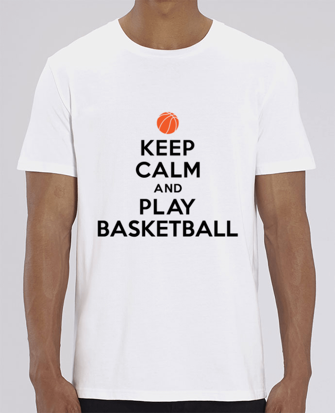 T-Shirt Keep Calm And Play Basketball par Freeyourshirt.com