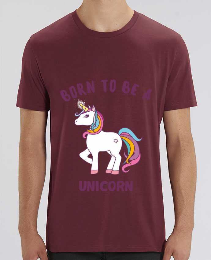 T-Shirt Born to be a unicorn by Bichette