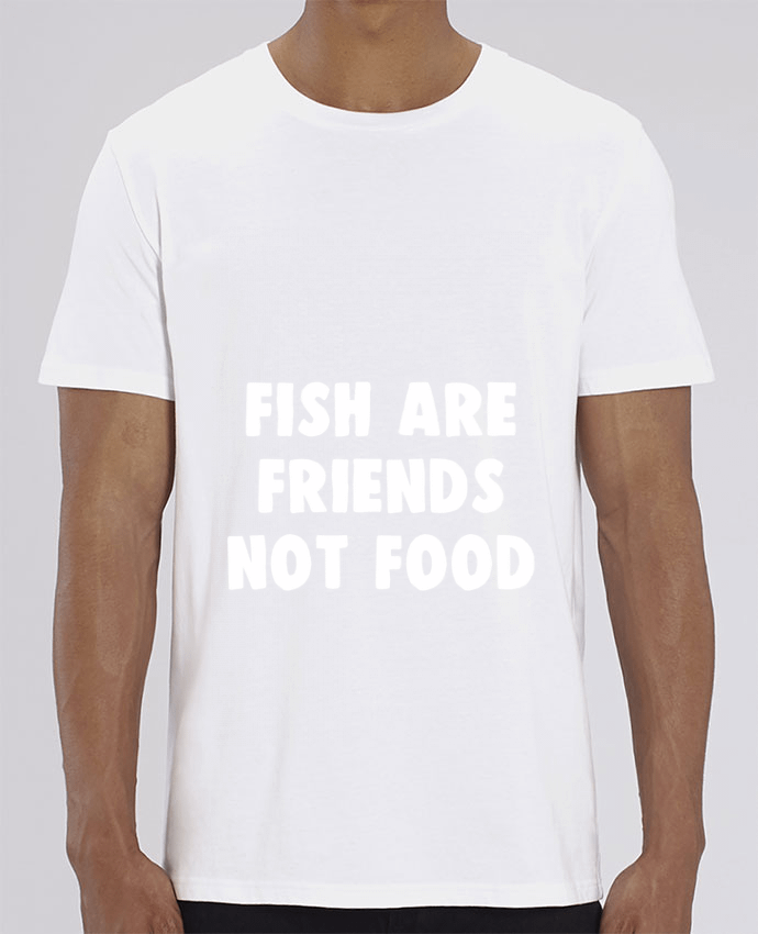 T-Shirt Fish are firends not food by Bichette