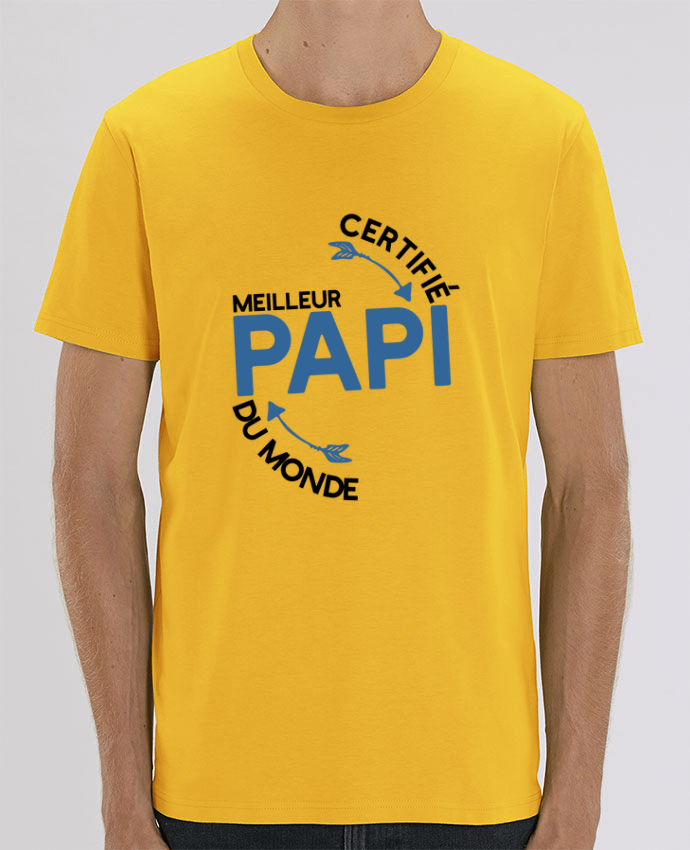 T-Shirt Certifié meilleur papi cadeau by Original t-shirt