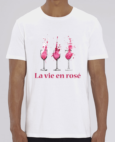 T-Shirt La vie en rosé par tunetoo