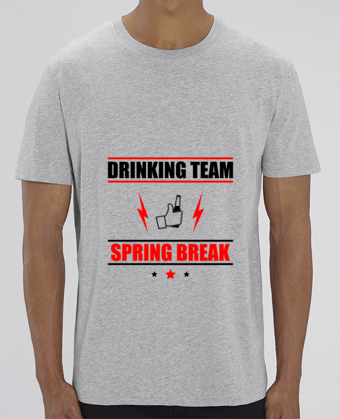 T-Shirt Drinking Team Spring Break por Benichan