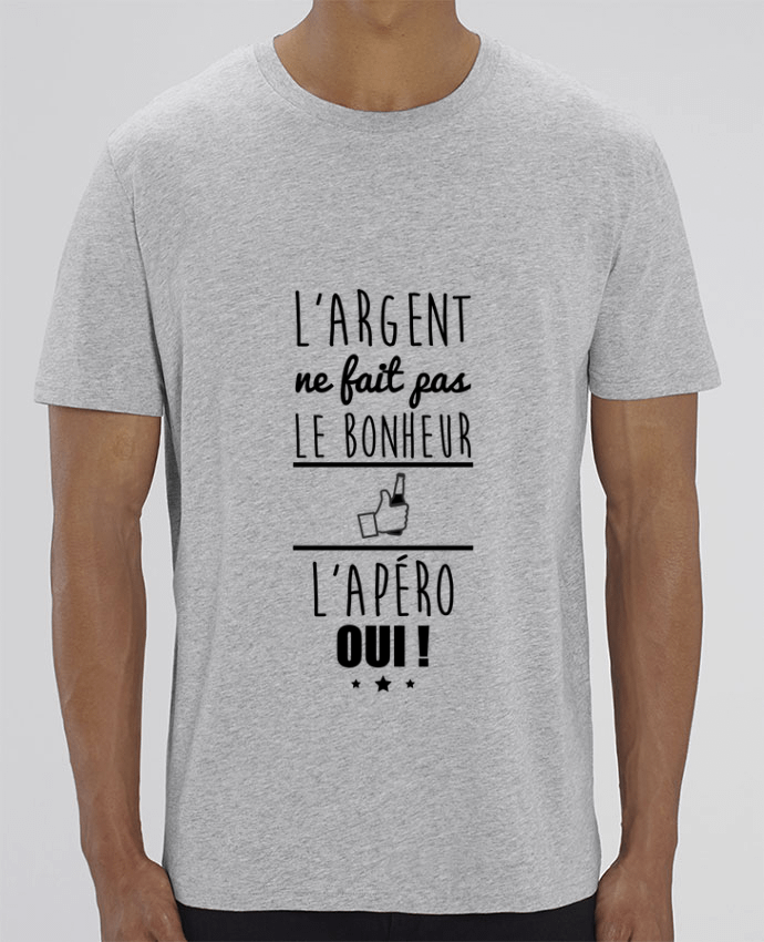 T-Shirt L'argent ne fait pas le bonheur l'apéro oui ! por Benichan