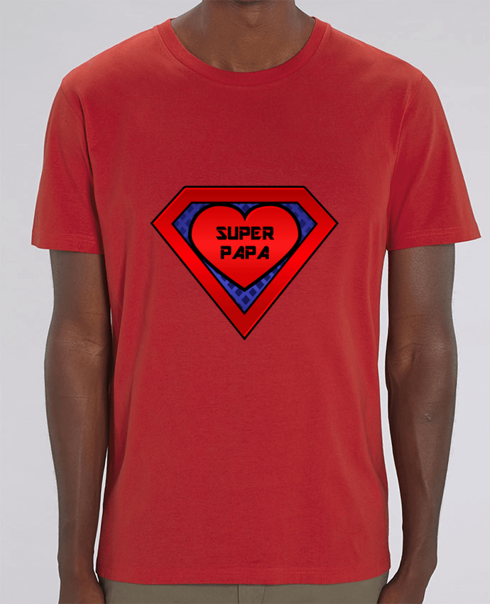 T-Shirt Super papa by FRENCHUP-MAYO