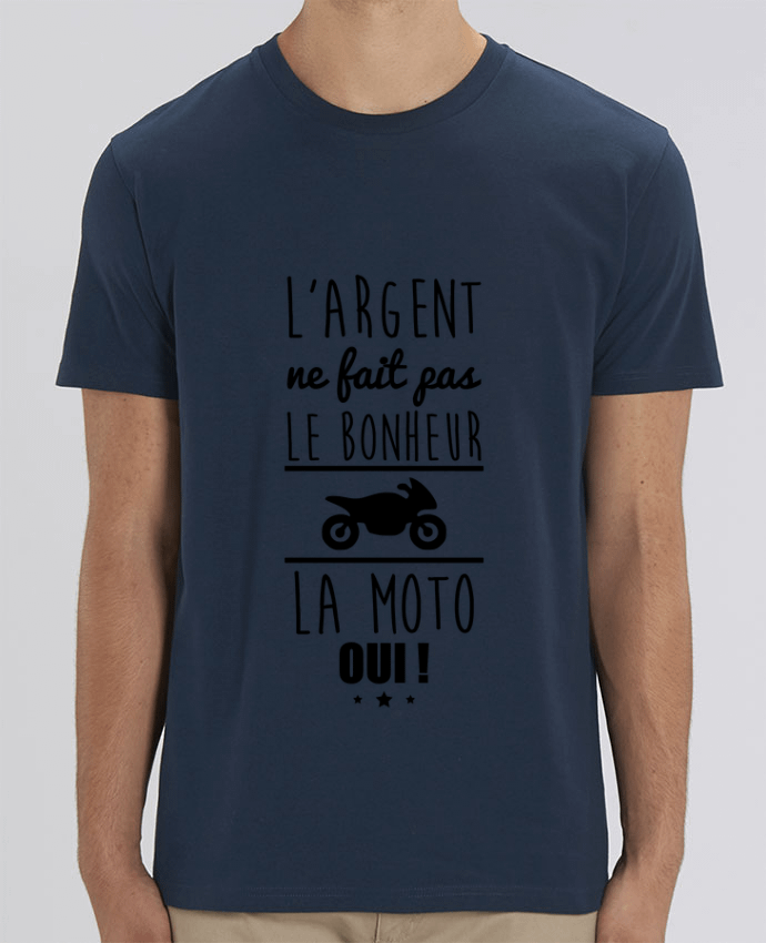 T-Shirt L'argent ne fait pas le bonheur la moto oui ! par Benichan