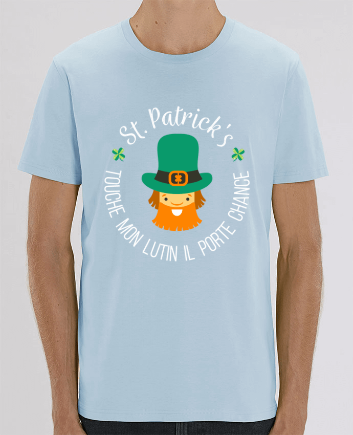T-Shirt Saint Patrick, Touche mon lutin il porte chance por tunetoo