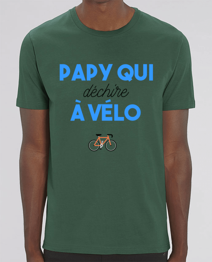 T-Shirt Papy qui déchire à Vélo por tunetoo