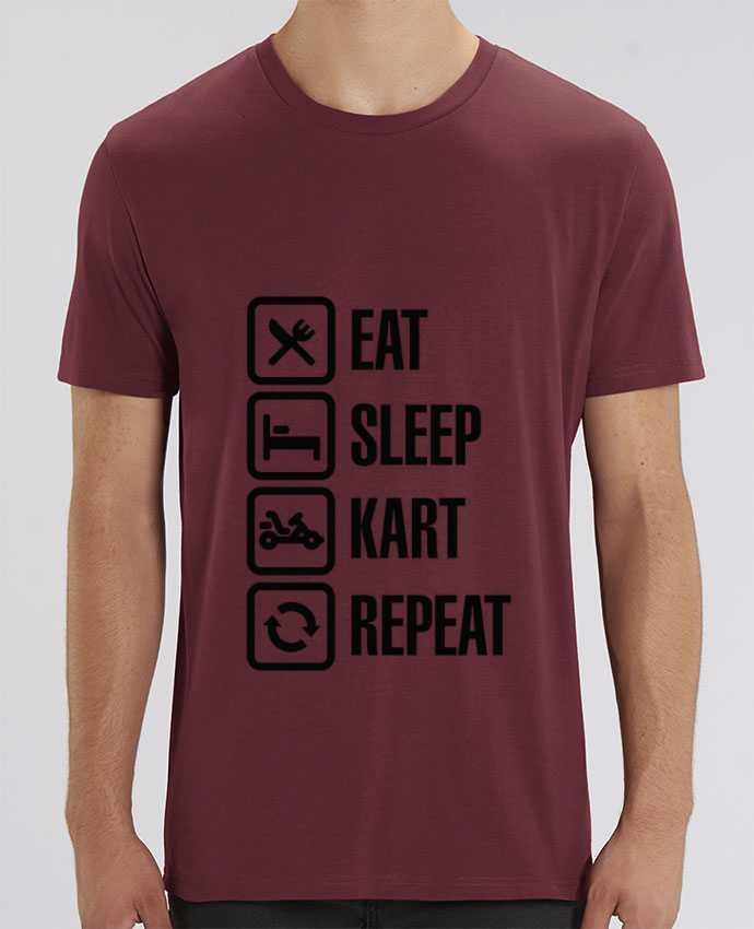 T-Shirt Eat, sleep, kart, repeat par LaundryFactory
