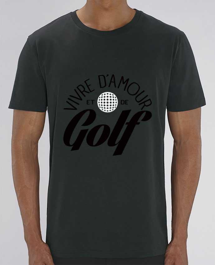 T-Shirt Vivre d'Amour et de Golf por Freeyourshirt.com