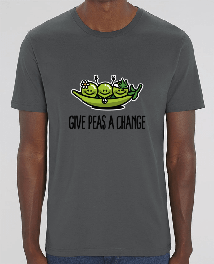 T-Shirt Give peas a change by LaundryFactory
