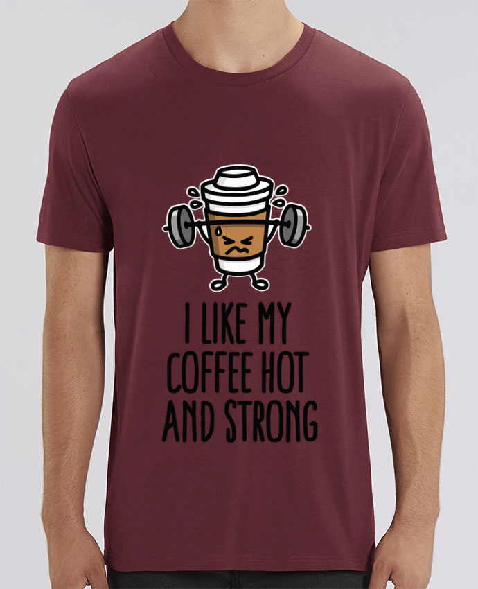 T-Shirt I like my coffee hot and strong by LaundryFactory