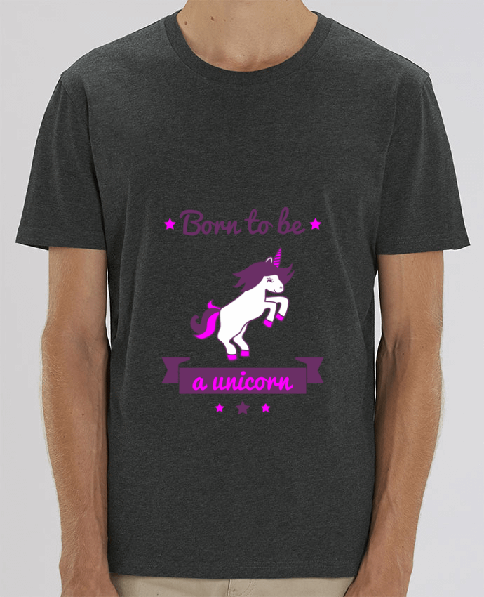 T-Shirt Born to be a unicorn by Benichan