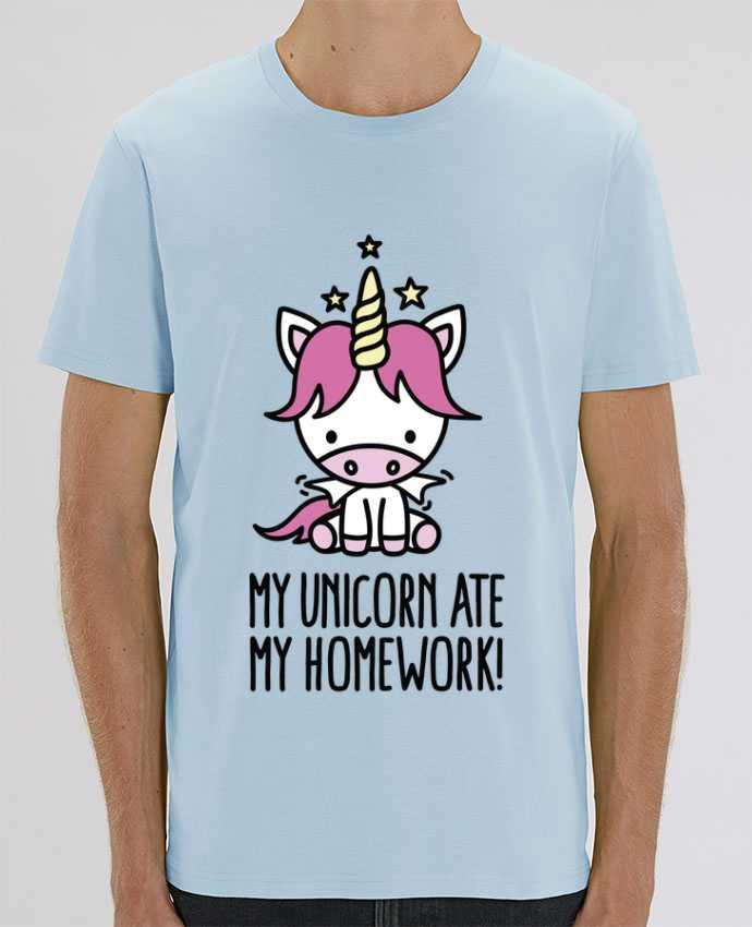 T-Shirt My unicorn ate my homework par LaundryFactory