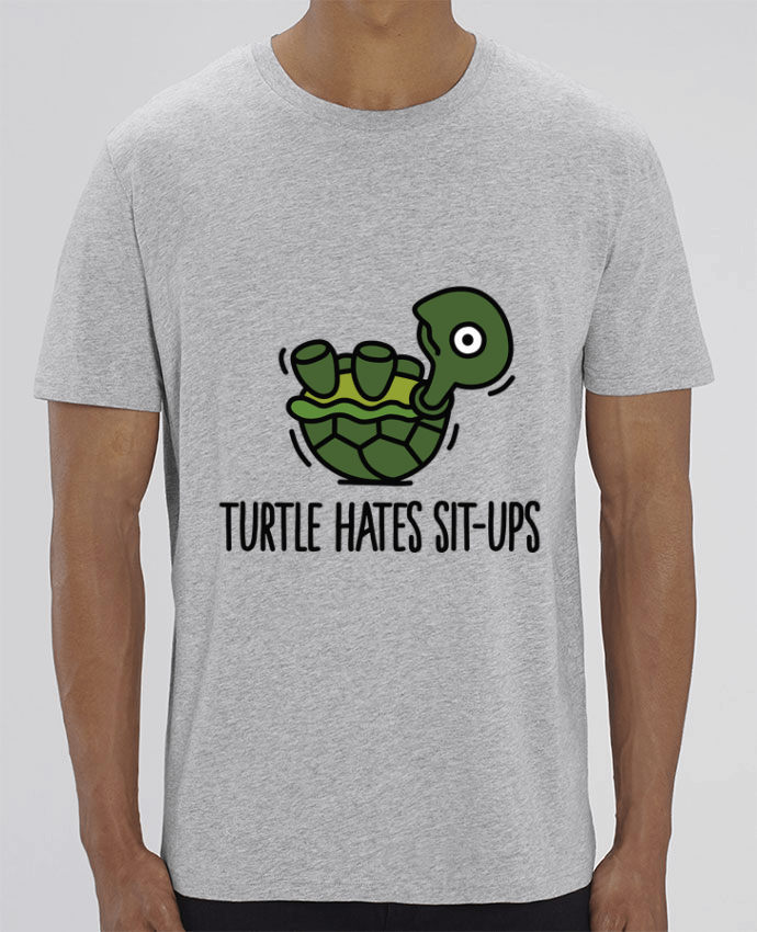 T-Shirt TURTLE HATES SIT-UPS par LaundryFactory