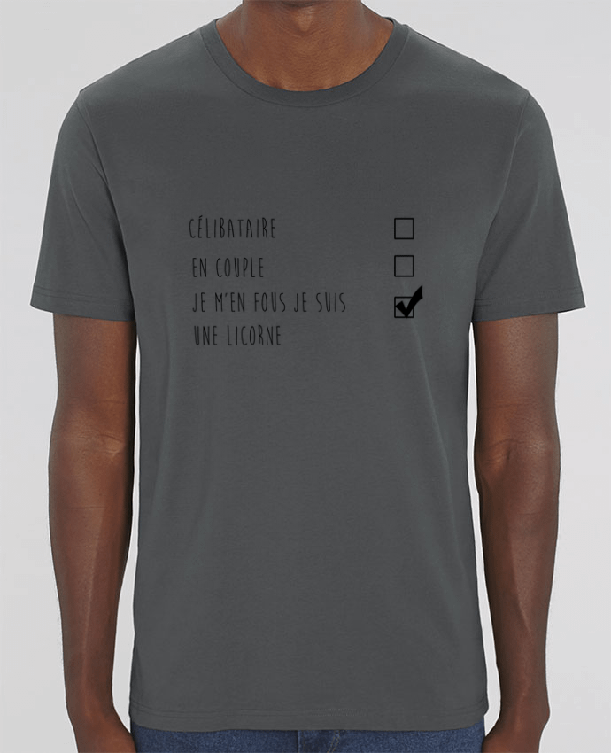 T-Shirt je m'en fou je suis une licorne par DesignMe