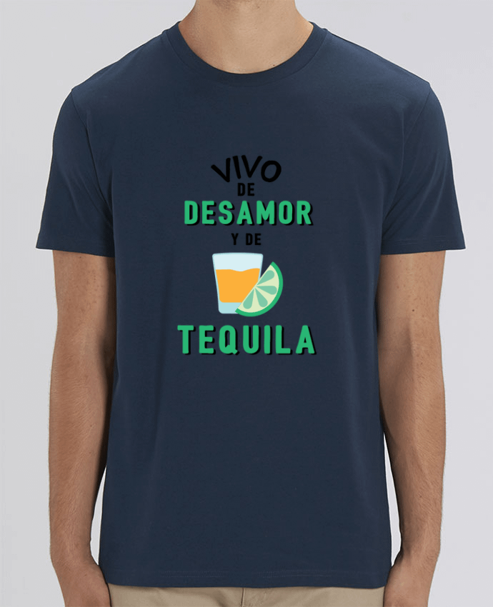 T-Shirt Vivo de desamor y de tequila by tunetoo