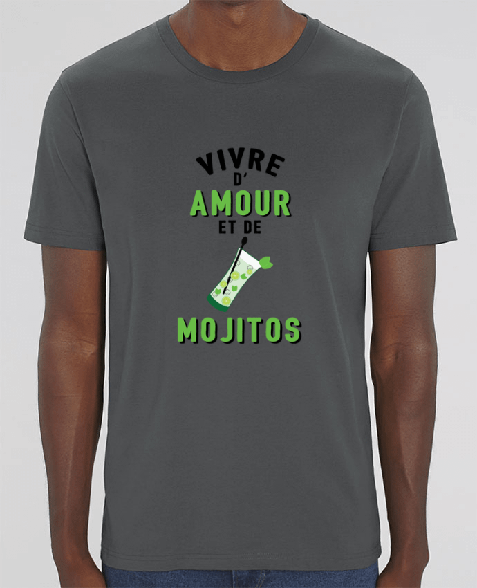 T-Shirt Vivre d'amour et de mojitos por tunetoo