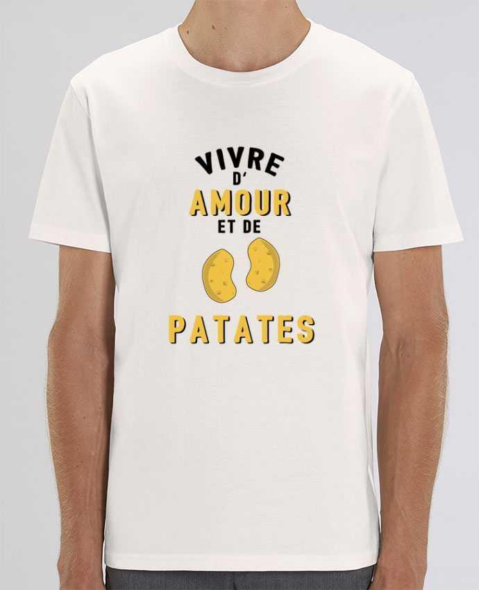 T-Shirt Vivre d'amour et de patates por tunetoo