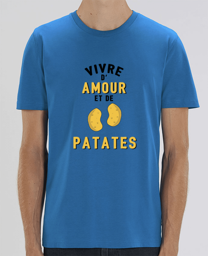 T-Shirt Vivre d'amour et de patates par tunetoo