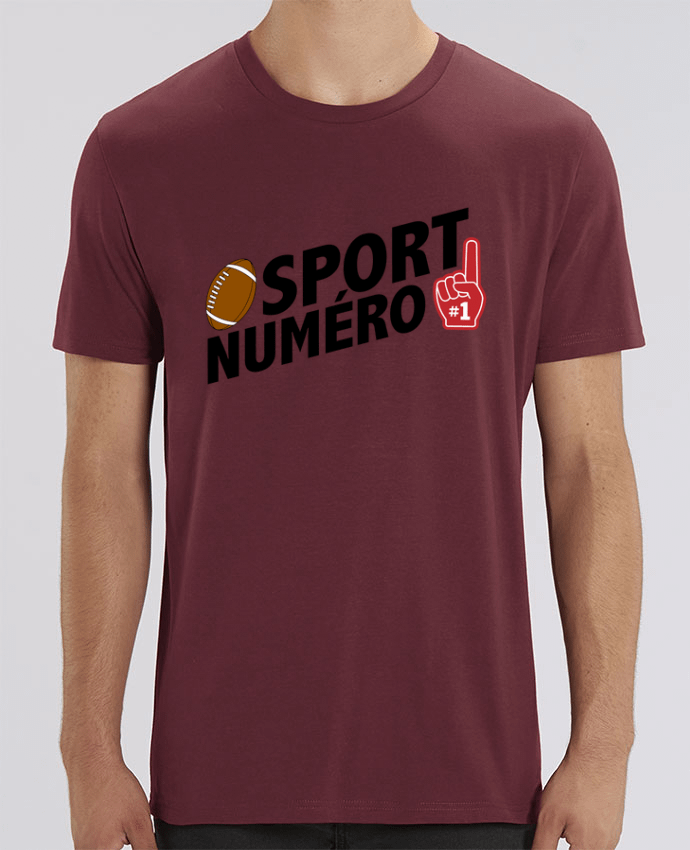 T-Shirt Sport numéro 1 Rugby por tunetoo