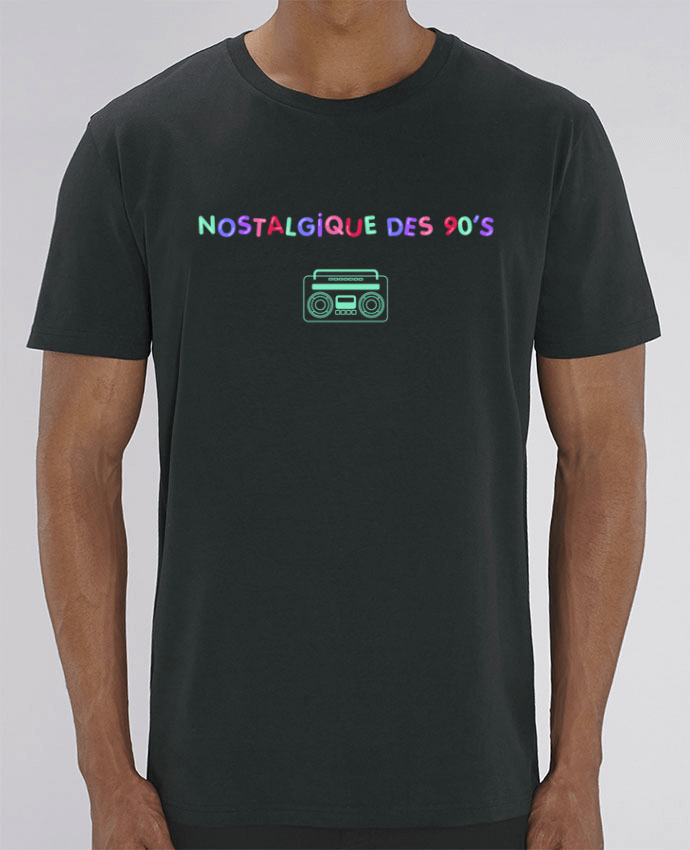 T-Shirt Nostalgique 90s Stereo par tunetoo